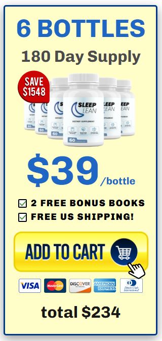 Sleep Lean 6bottle price